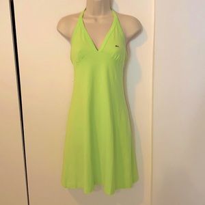Green Lacoste Halter Dress for Sale up to 90% Off: Poshmark